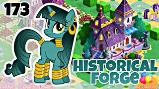 My little pony game  part 173 built historical forge (Catch The Play).