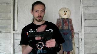 Cybergun KWC Desert Eagle accuracy test(semi/full auto gas blowback)