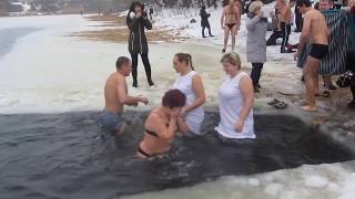Крещенские купания в Павлограде - 2015 год
