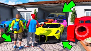УГНАЛ 8 ЧИТЕРСКИХ МАШИН ЗА 180 СЕКУНД В ГТА 5! БИТВА ВОРОВ В GTA 5 ONLINE!