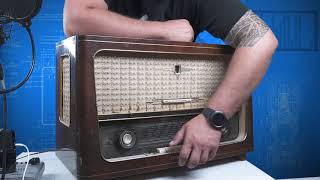 Stare Radio Lampowe 1963 - Prosta Naprawa