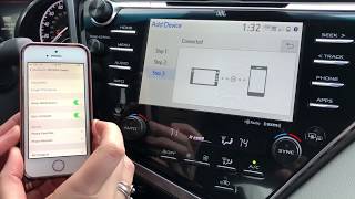 How to pair your Apple iPhone to your 2018 Camry