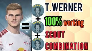 Timo Werner Scout Combination | PES 2018