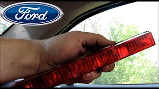 Замена лампочек стоп сигнала Ford Mondeo 3
