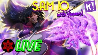 Live SAM 10 Games with Viewers + Kahoot - Naruto x Boruto Ninja Voltage