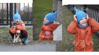 Knit Baby hat "Onion Beanie"\With English subtitles\Детская шапочка Луковка