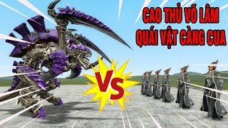CAO THỦ VÕ LÂM VS QUÁI VẬT CÀNG CUA | GMOD MINHMAMA
