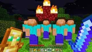 Я ПРИЗВАЛ СТИВА БЕЗ ЛИЦА И ОН ПРИШЁЛ КО МНЕ В МАЙНКРАФТ МОДЫ! ОБЗОР МОДОВ MINECRAFT ИГРЫ ВИДЕО