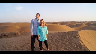 Pustynia Maranjab i słone jezioro - Maranjab Desert - Salt Lake - Kashan - Iran