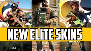 Rainbow Six Siege Rook Elite Set Jackal & Mira Exclusive Uniform Skins Season Pass Velvet Shell