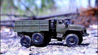 Грузовик Урал на RC. Игрушечные машины. Видео для детей