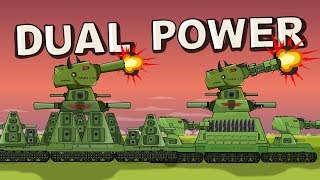 "Dual Power" Cartoons about tanks