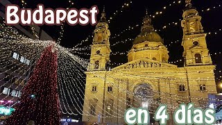 Budapest en 4 días