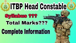 ITBP Head constable 62post syllabus 2017-18 by Readandlead