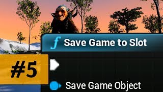 Создание игр / Уроки по Unreal Engine 4 / #5 - сохранения. Автосохранение, автозагрузка игры.