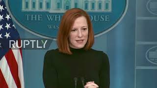 Psaki walks back 'imminent' invasion of Ukraine comments, slams Hawley for "parroting" Russia