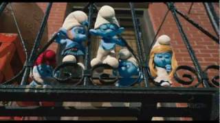 Смурфики  - The Smurfs Movie Trailer 2 Official (EN)(HD) 2011