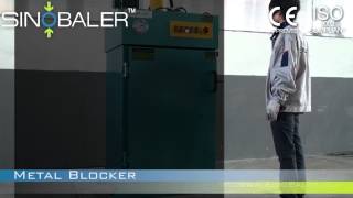 SINOBALER, Drum Crusher, Barrel Flattener