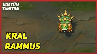 Kral Rammus (Kostüm Tanıtımı) League of Legends