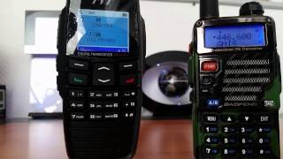 Test dpmr TYT DM-UVF10 vs baofeng uv5r+