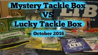 Mystery Tackle Box VS Lucky Tackle Box - Oct 2016