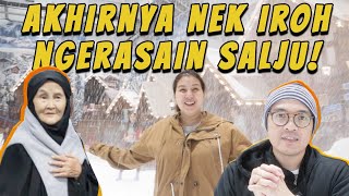 NEK IROH PERTAMA KALI MAIN SALJU | DIKIRA ITU ES BATU