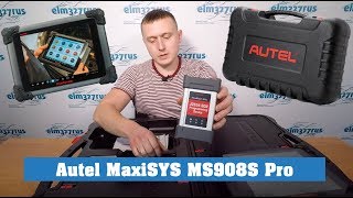 Autel MaxiSYS 908S Pro - обзор автосканера