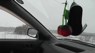 ноябрь, сибирь, поездка на пасеку