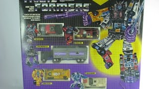 Menasor Reissue fake bootleg clone KO Transformers G1 Ebay gift set Stunticons unboxing