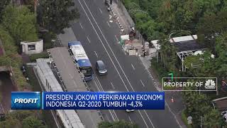 Presiden Jokowi Perkirakan Ekonomi Indonesia Q2-2020 Tumbuh -4,3%
