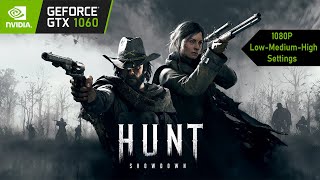 NVIDIA GTX 1060 ~ Hunt: Showdown PC Benchmark Test | 1080P -- Low-Medium-High Settings Tested