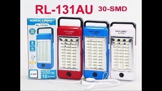 Rock Light RL-131AU 30 LED Emergency Light Cum Power Bank