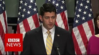 Paul Ryan 'still has faith in Trump' - BBC News