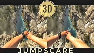 ? VR Acrophobia? 3D Jump from Mountain VR Google Cardboard VR Box 360 Virtual Reality Video 3D SBS
