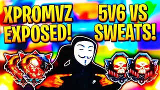 BEATING DOOM XPROMVZ & RAZE GANG | RAZE GANG SAYS I USE A MOUSE & KEYBOARD | #4 PLAYER IN THE WORLD