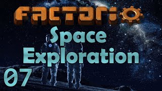 Modded Factorio 0.17 - Space Exploration - Season 3 Ep 7 - LOGISTICS MALL!