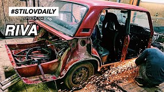 МОТОР НА СЛИВУ ГОТОВ! РАСПИЛ РИВЫ. РАБОТЫ ПО КУЗОВНЕ.