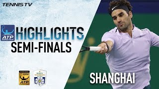 Highlights: Federer, Nadal Set Shanghai Final Showdown