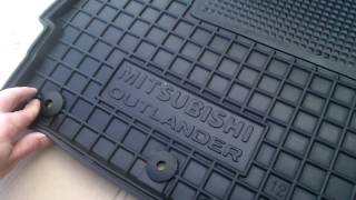 Коврики в салон MITSUBISHI Outlander с 2012 г. (AVTO-GUMM)