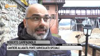 TG BASSANO (02/02/2019) - CANTIERE ALLAGATO, PONTE SORVEGLIATO SPECIALE