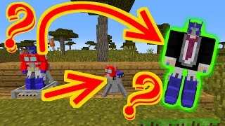 КАК СТАТЬ ОПТИМУСОМ В МАЙНКРАФТ?! 1.7.10!