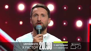 Un sezon #deneoprit necesită și un juriu #deneoprit! X Factor, premiera, 11 septembrie, la Antena 1!