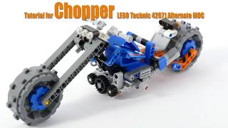 Tutorial for Chopper - Lego Technic 42071 Alternate MOC