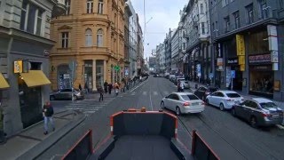Прага –  веб-камера на трамвае
