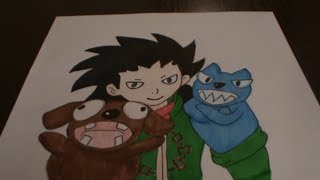 Как нарисовать Kensuke Midorikawa!  How to Draw Kensuke Midorikawa Beyblade!Bambino KIDS