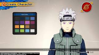Naruto to Boruto: Shinobi Striker - Character Creation