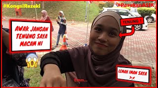 Awek Tudung ni tenung macam nak makan ( Malu saya !! ) ??? | Universiti Malaya | Juzairi Share