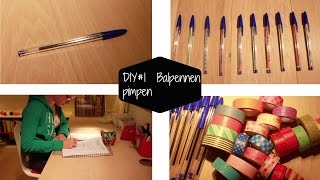 DIY #1 Balpennen pimpen
