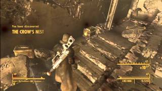 Crows Nest, Advanced Riot Gear & Ulysses Log Y:17.6 Location Fallout NV Lonesome Road (HD 1080p)