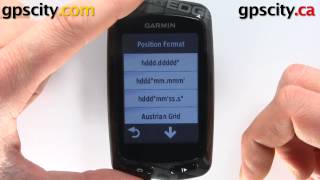 Unit Settings in the Garmin Edge 810 Bike Computer